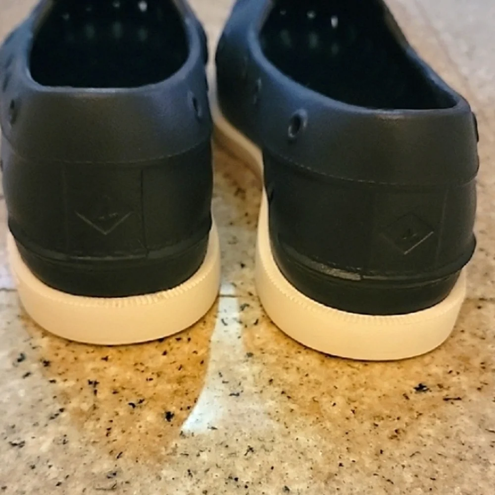 NWOT SPERRY Top Sider Non-marking EVA Boat Water Shoes Navy Women's Size 9